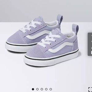 Vans Toddler Old Skool elastic shoe NWT